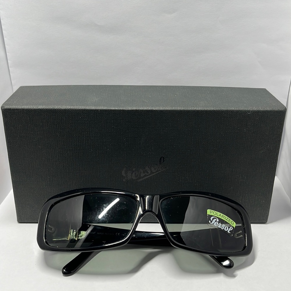 COPY - PO2767 PERSOL EYEWEAR #2767 BLACK LENSES #9558 BLACK FRAME OEM NEW AUTHE…